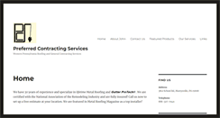 Desktop Screenshot of preferredcontractingservices.com